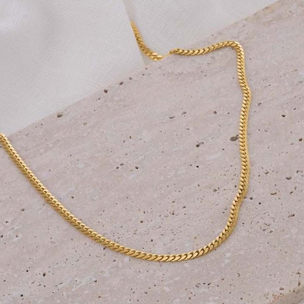 9ct Yellow Gold Cuban Chain