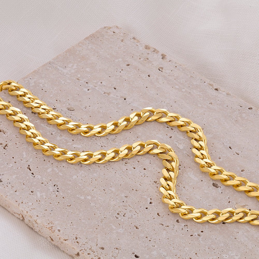 9ct Yellow Gold Curb Chain