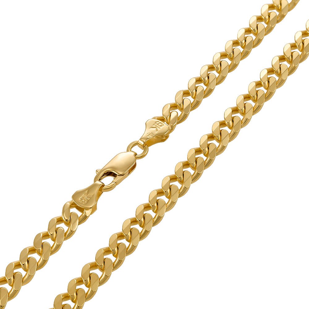 9ct Yellow Gold Curb Chain