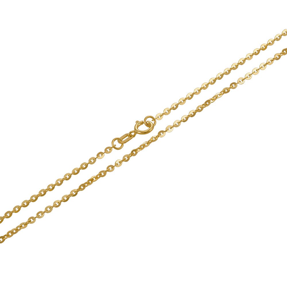 18ct Yellow Gold Trace Chain