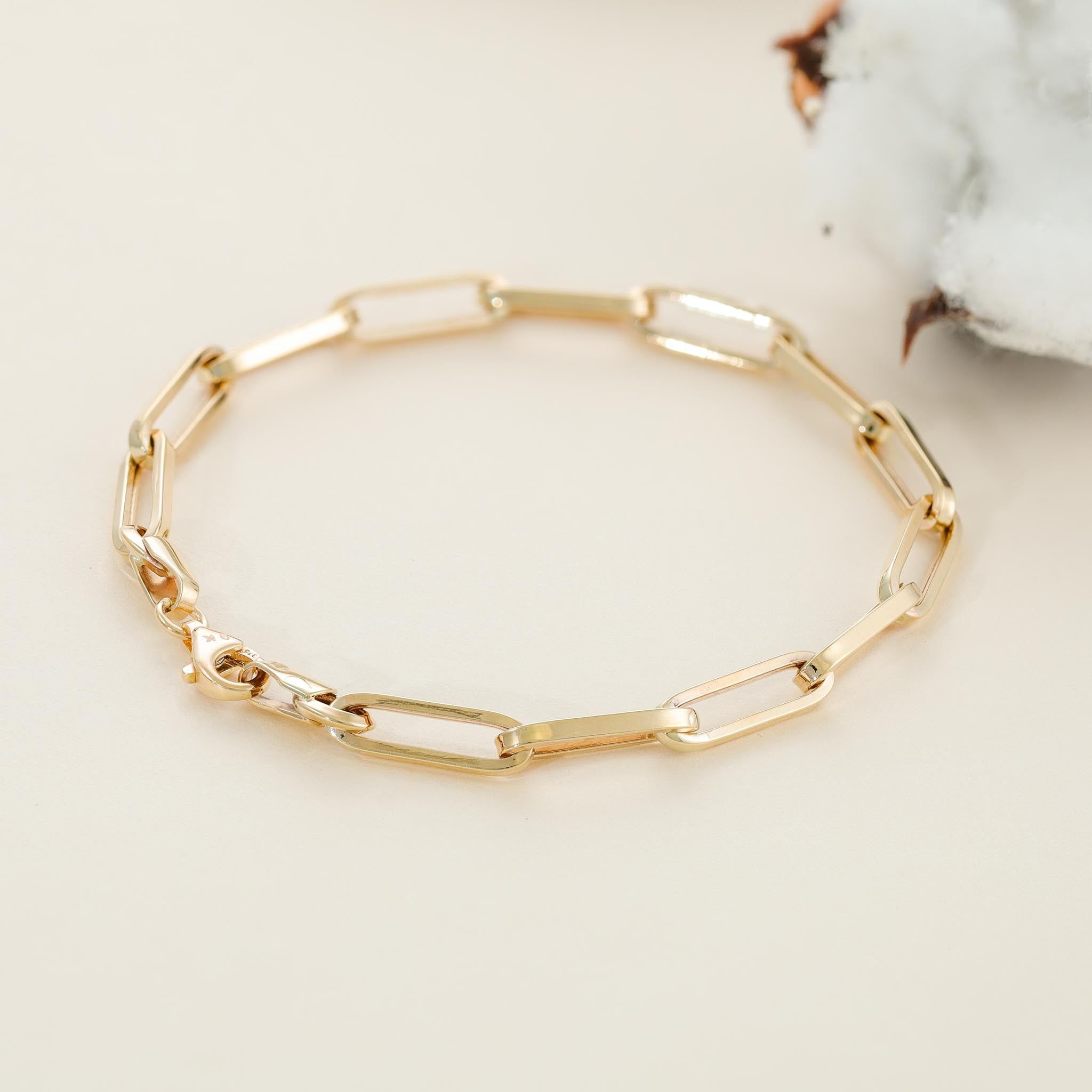 9ct Yellow Gold Chain Bracelet