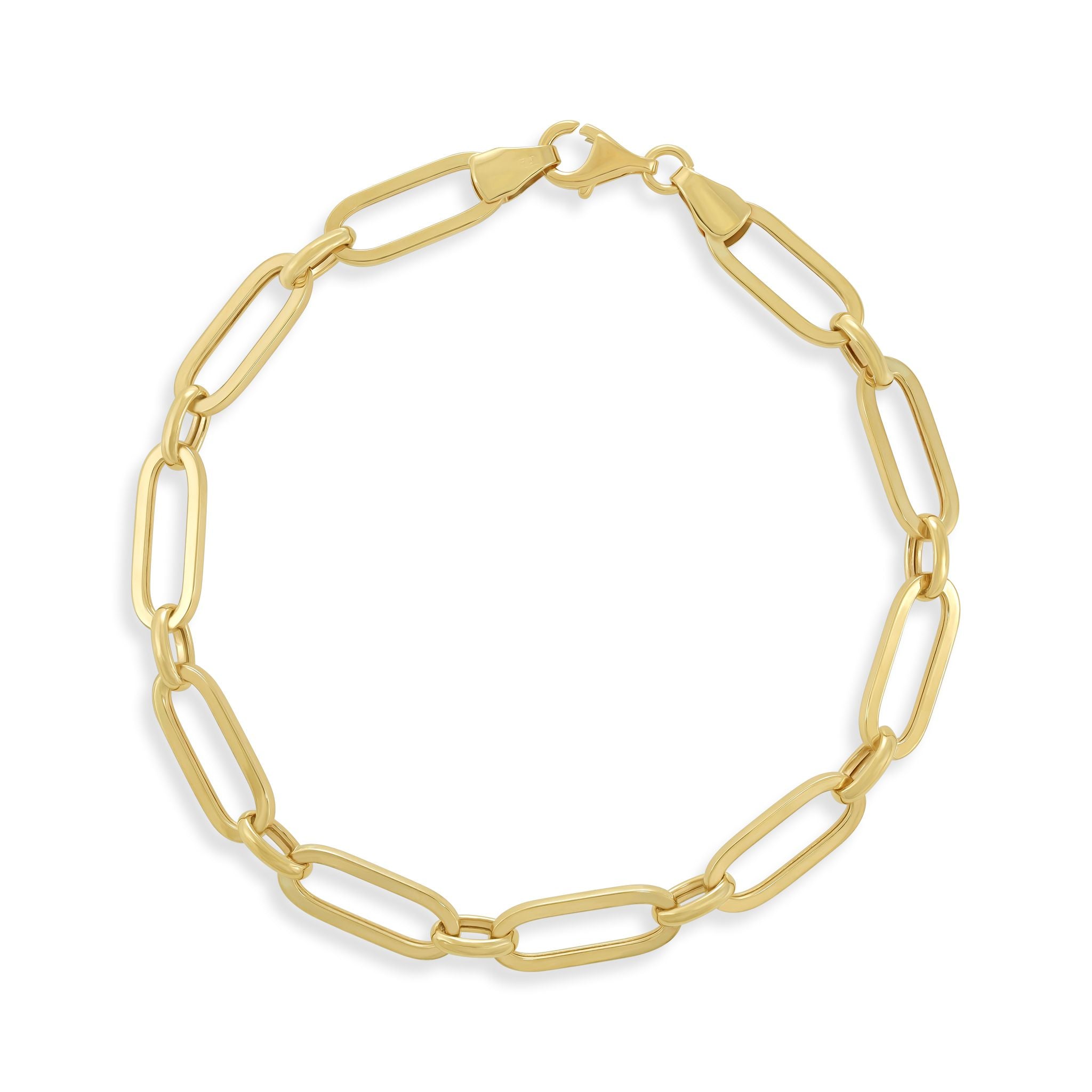 9ct Yellow Gold Chain Bracelet