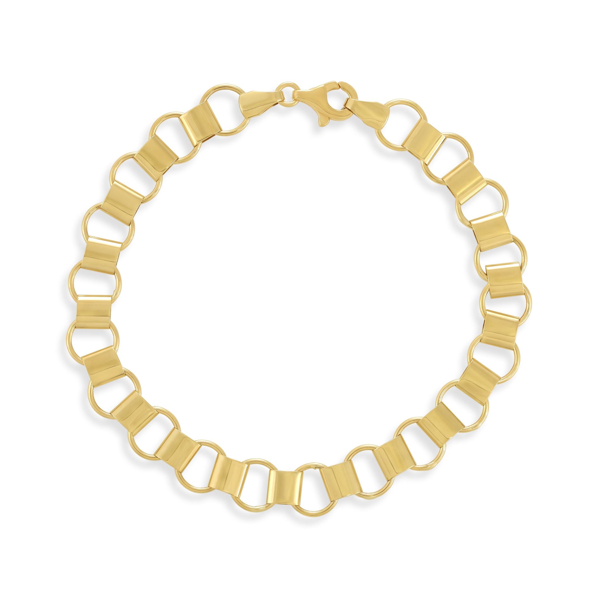 9ct Gold Chain Bracelet