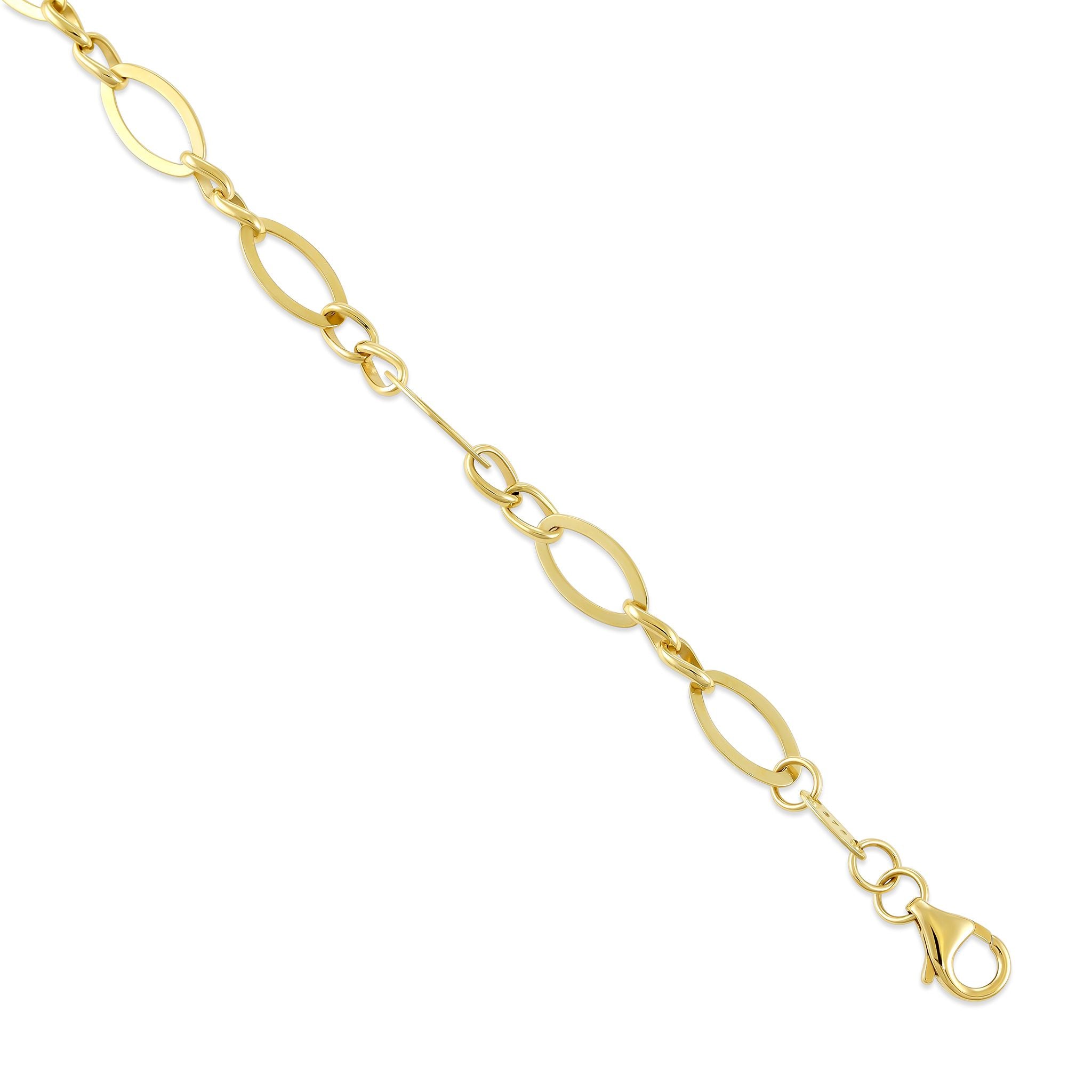 9ct Yellow Gold Unique Design Bracelet