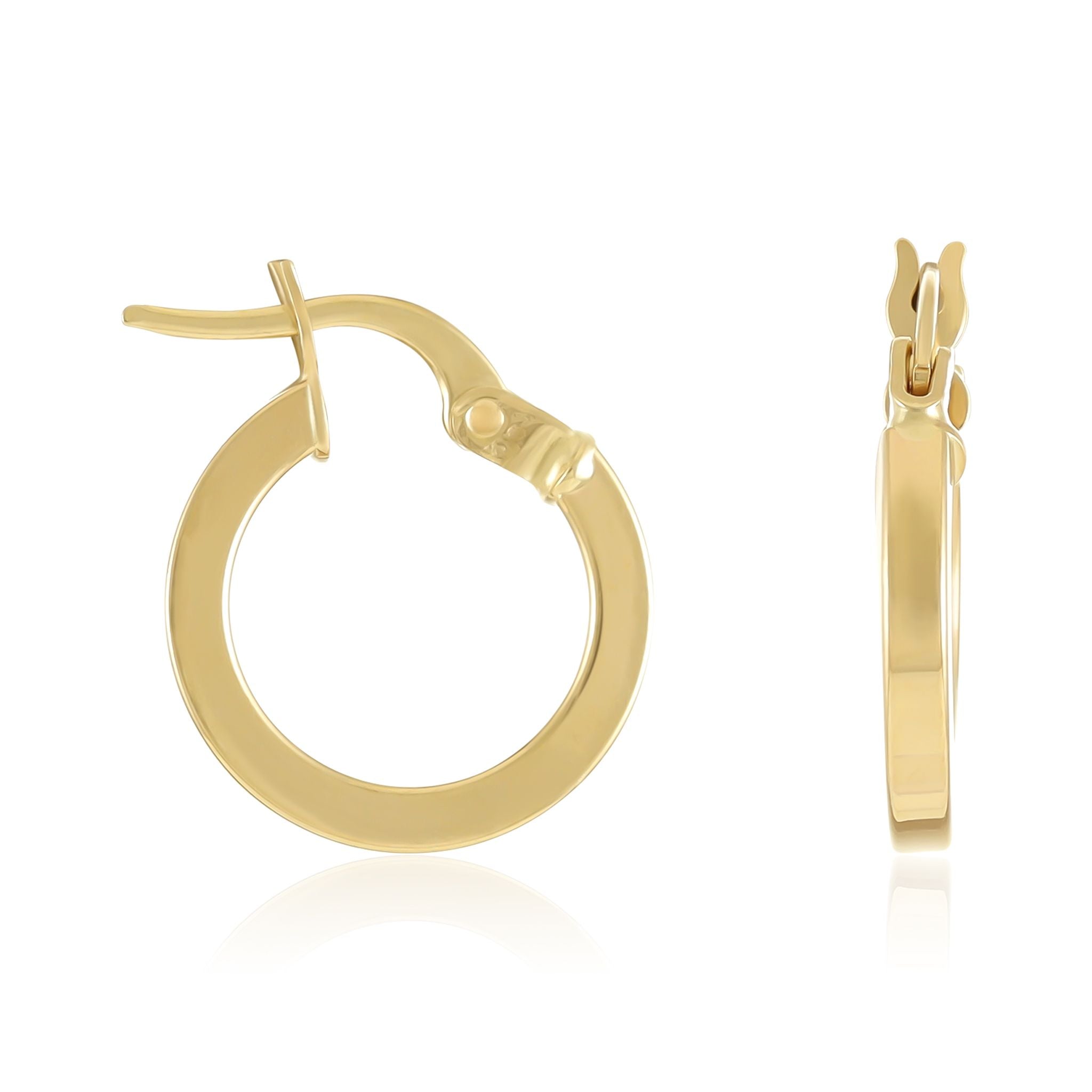 14ct Yellow Gold Huggies