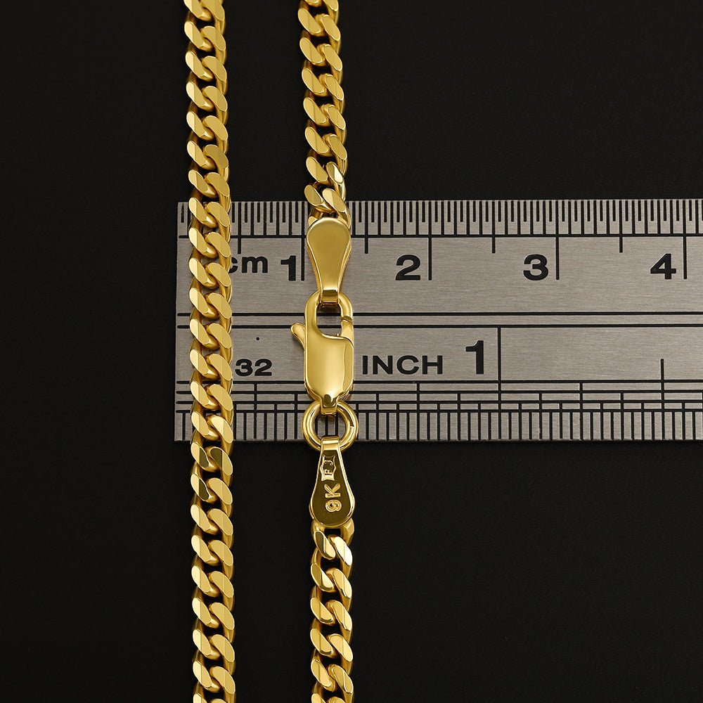 9ct Yellow Gold Curb Chain