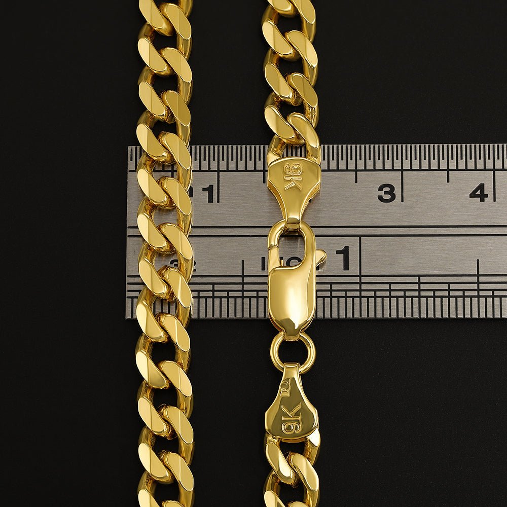 9ct Yellow Gold Curb Chain