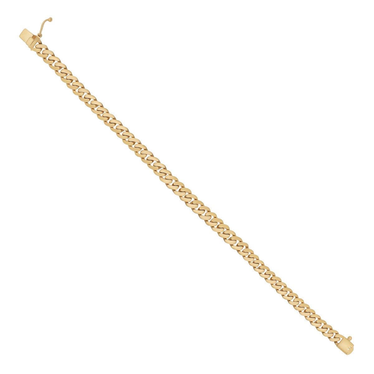9ct Yellow Gold Curb Chain Bracelet
