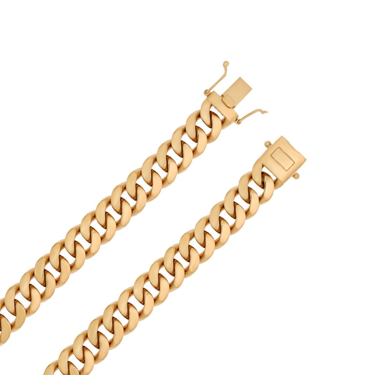 9ct Solid Yellow Gold Curb Chain 12mm 2017075 4903000 N - 24"